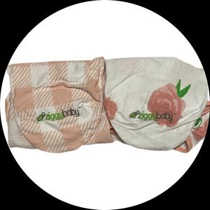 Ziggy Soft Cotton/ Velcro Swaddles EUC
